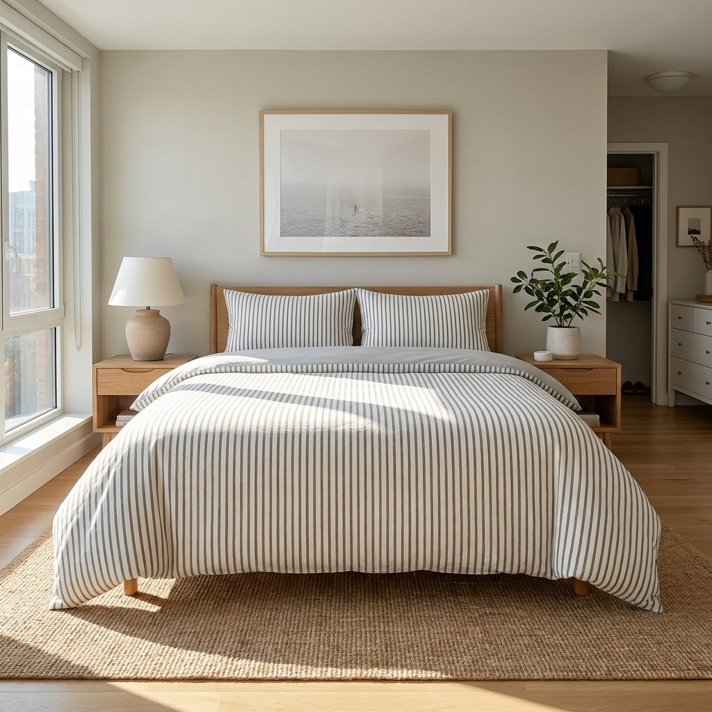 Noir Stripe Set Review - The Washed Cotton Duvet for Buyers Who Actually Want Colour