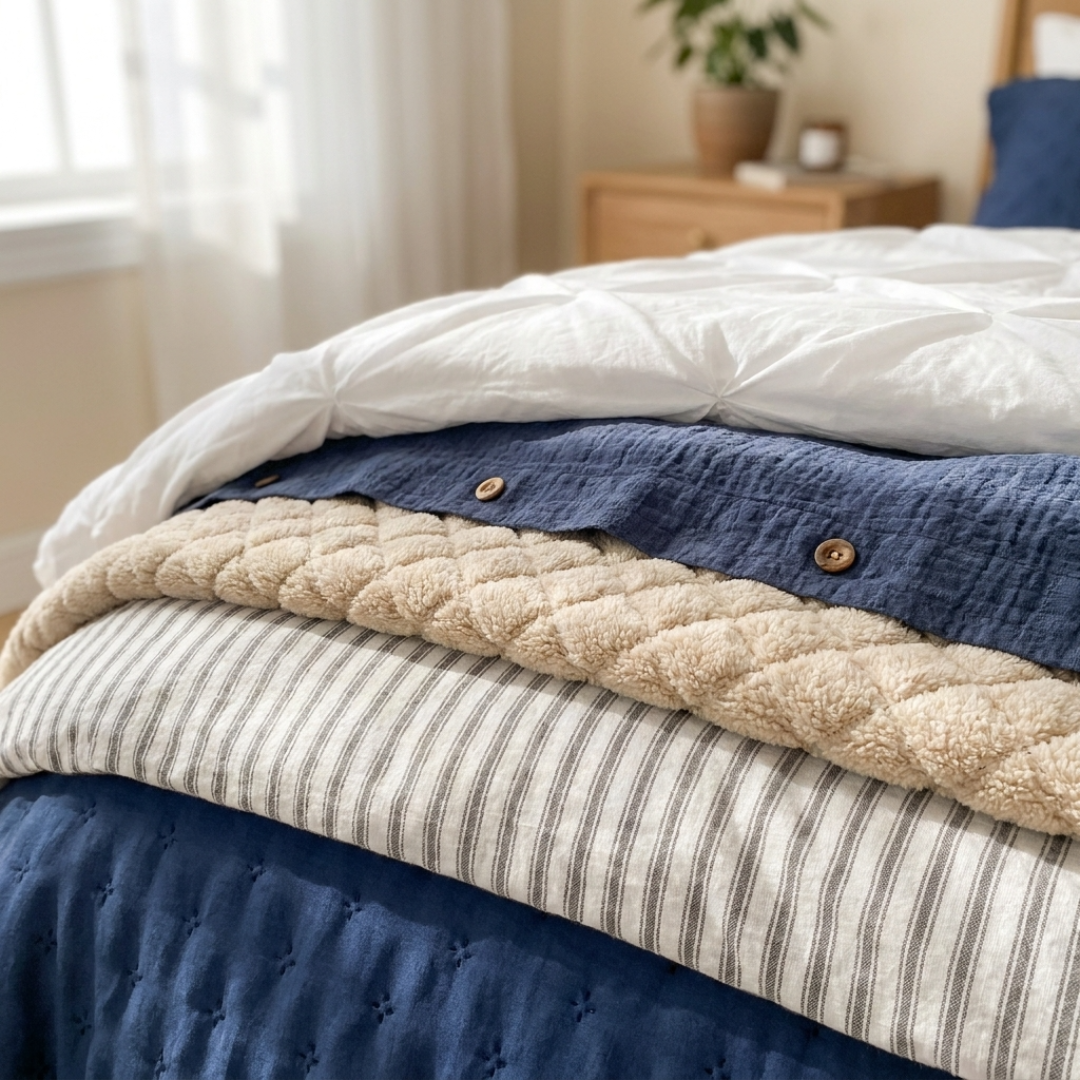 How to Layer Bedding - The Method Behind a Bed That Actually Looks Good
