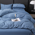 Thickened Ruffled Korean Style Brushed Microfiber Bedding Duvet Cover Set