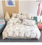 Cotton Bedding Set - Soft Breathable Premium 4-Piece Bed Sheet Set