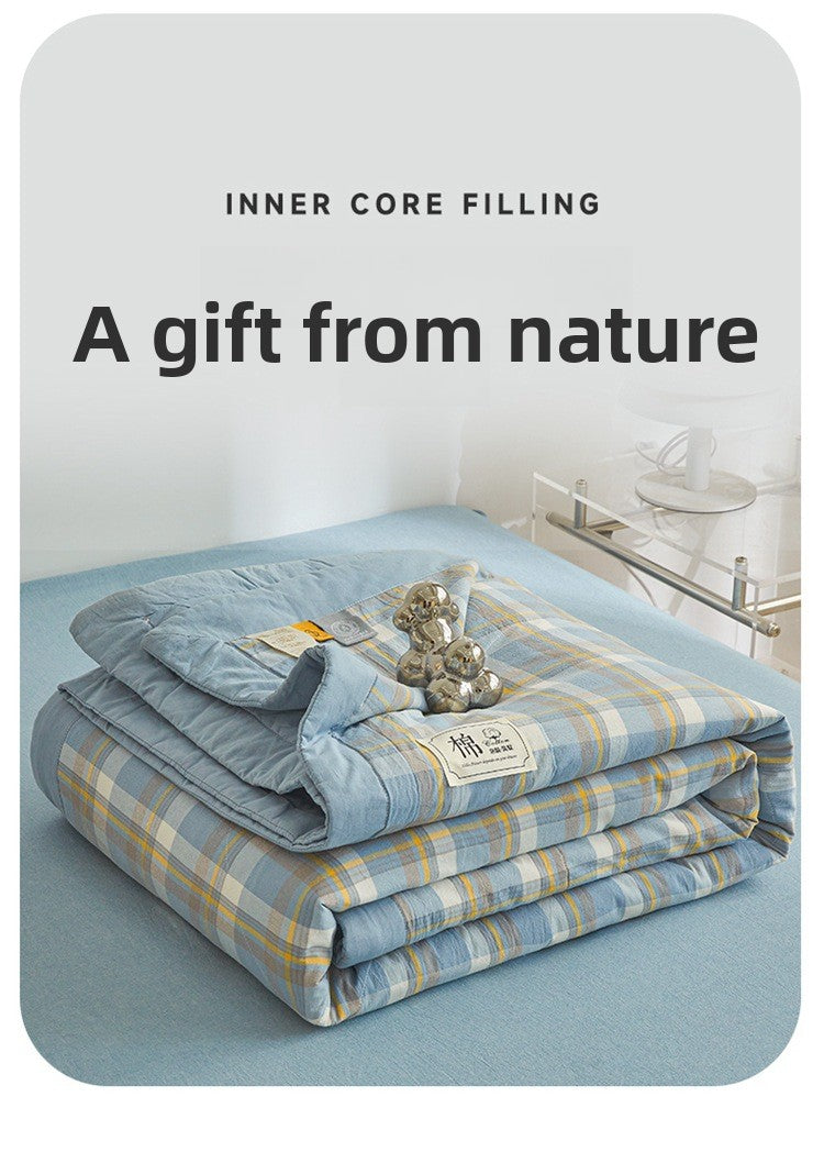 Lightweight Air-conditioned Pure Cotton Summer Quilt