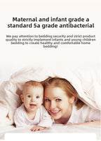 Striped Washed Cotton Bedding Set - Soft Breathable Comfort Set