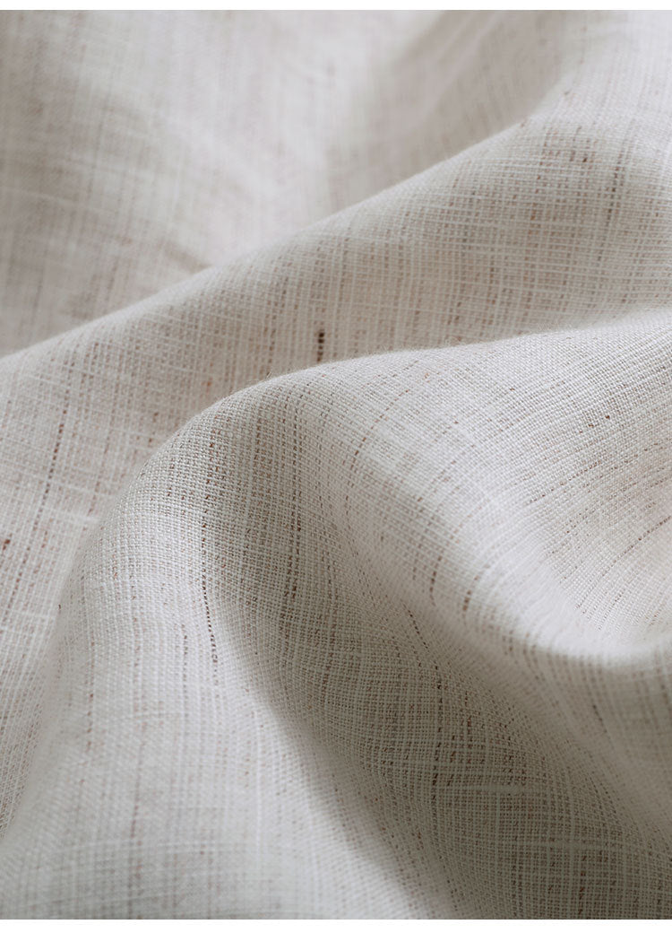 100% French Linen 4 Piece Duvet Cover Set - Luxury Washed Linen Bedding with Fitted Sheet