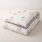 Blanc Cotton Set | Premium Cotton Duvet Cover Set, 4-Piece Soft Breathable Hotel Bedding - Banxia Breeze