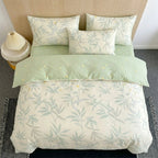 Blanc Cotton Set | Premium Cotton Duvet Cover Set, 4-Piece Soft Breathable Hotel Bedding - Ye Qu