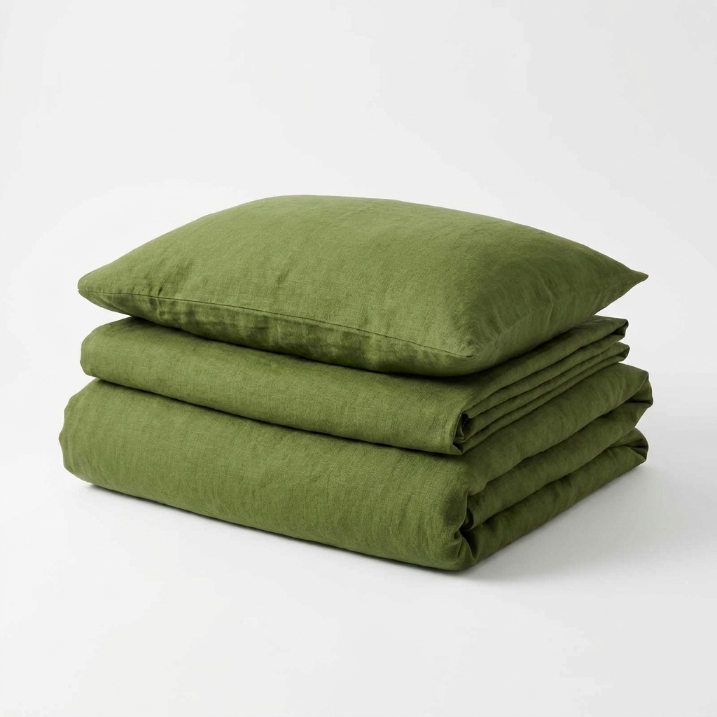 Chambord Linen Set | 100% French Linen Duvet Cover Set - Luxury Washed Linen Bedding