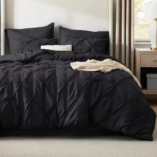 Thickened Ruffled Korean Style Brushed Microfiber Bedding Duvet Cover Set