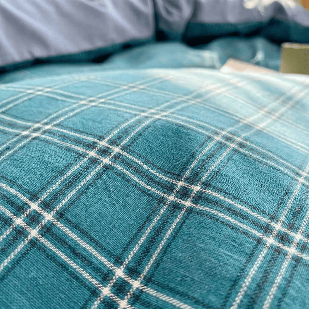 Nori Cotton Set | Japanese Style Washed Cotton Duvet Cover, Button Closure Bedding Set - Baolange