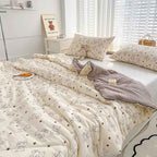 Soja Quilt | Soybean Fiber Cooling Comforter, Sustainable Bedding, Silky Breathable Summer Quilt - Dean Bear