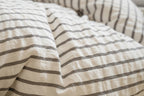 Striped Washed Cotton Bedding Set - Soft Breathable Comfort Set