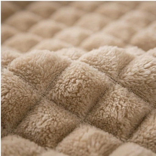 Plush Rabbit Fleece Blanket - Double-Sided Soft Warm Throw