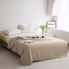 Ultrasonic Quilted Air Conditioner Quilt - Lightweight Cooling Summer Comforter