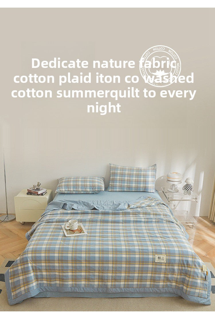 Lightweight Air-conditioned Pure Cotton Summer Quilt