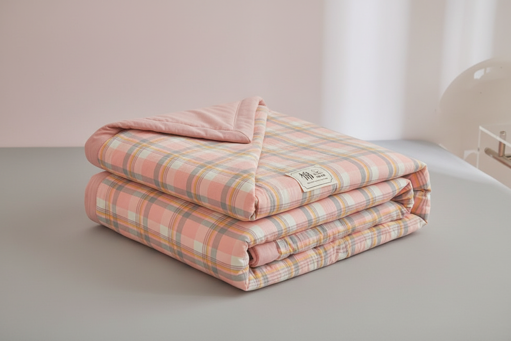 Jianxi Pink - Diagonal folded stack