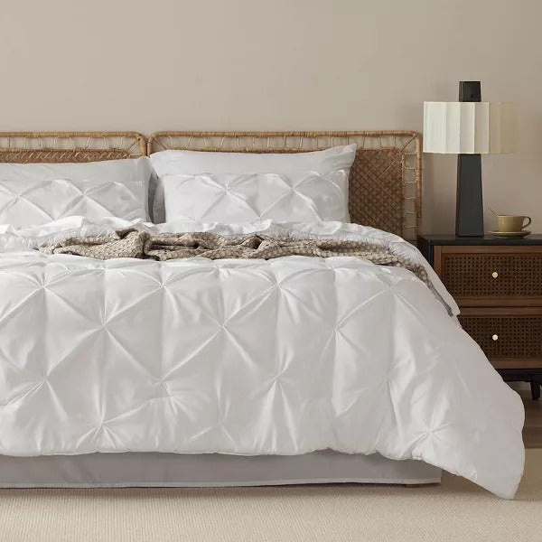 Thickened Ruffled Korean Style Brushed Microfiber Bedding Duvet Cover Set